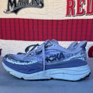 Size 7b - Hoka Stinson 7 Shoes Womens Cosmic Sky Meteor Trail Running